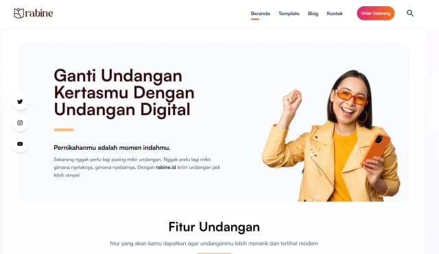 Website undangan Pernikahan